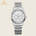 Men′s Silver-Tone Fashion Stainless Steel Mechanical Watches 72476